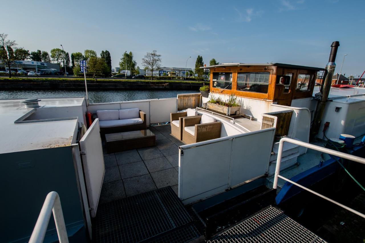 Houseboat Jana - With Sauna And Terrace Hotel Bruges Exterior foto